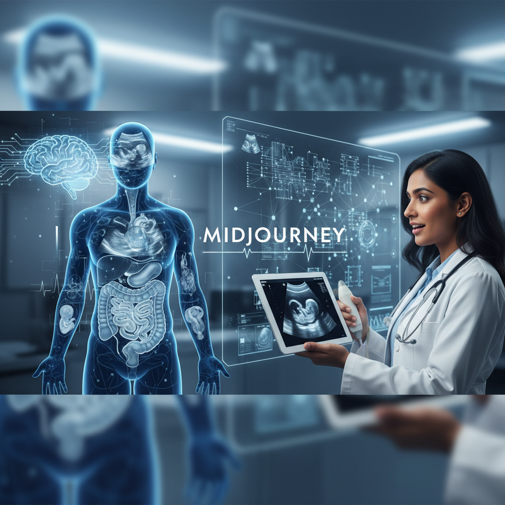 AI Models Get Smarter at Ultrasound Scans: Midjourney's New Frontier