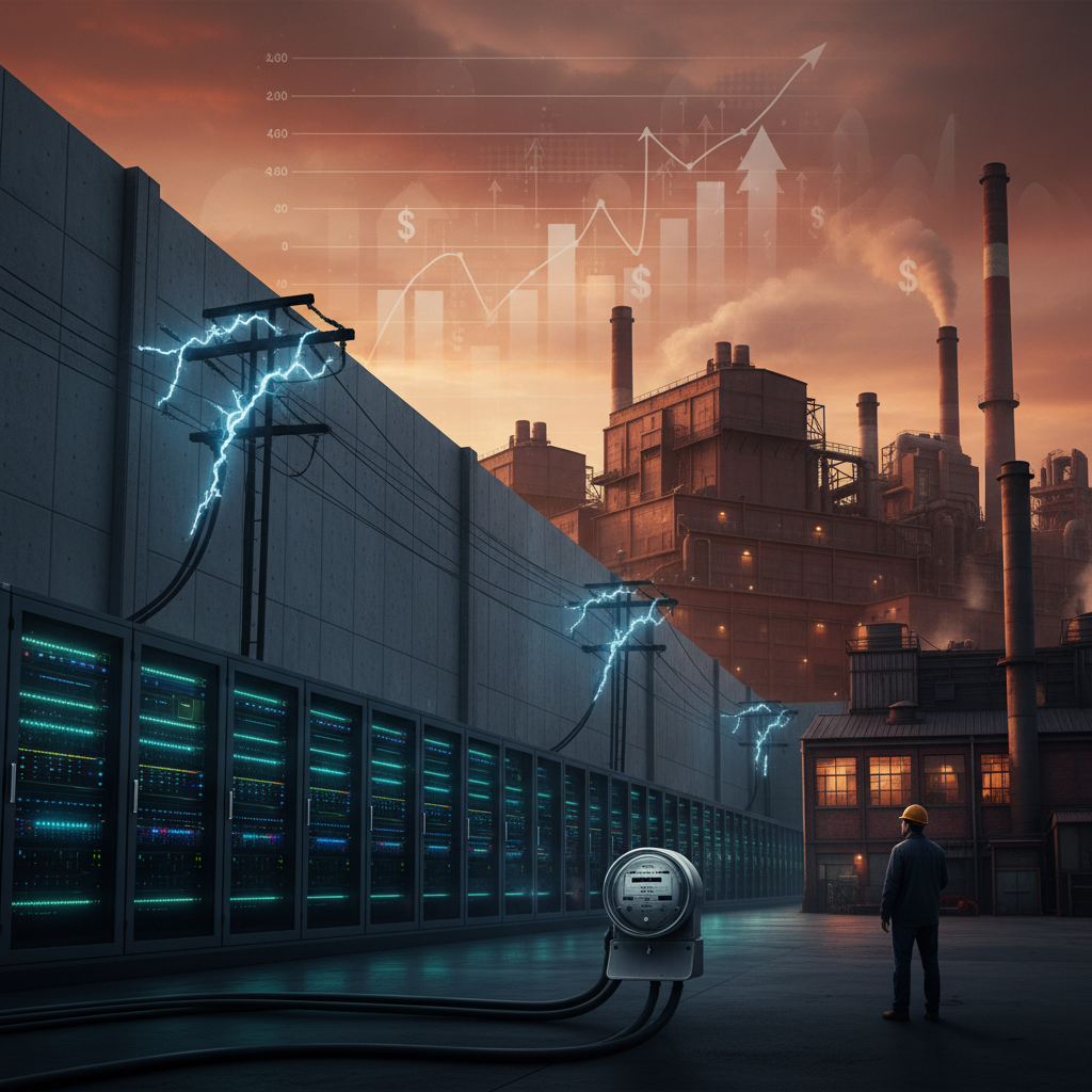 AI's Data Hunger Ignites Power Wars: US Manufacturers Hit Hard by Soaring Energy Costs