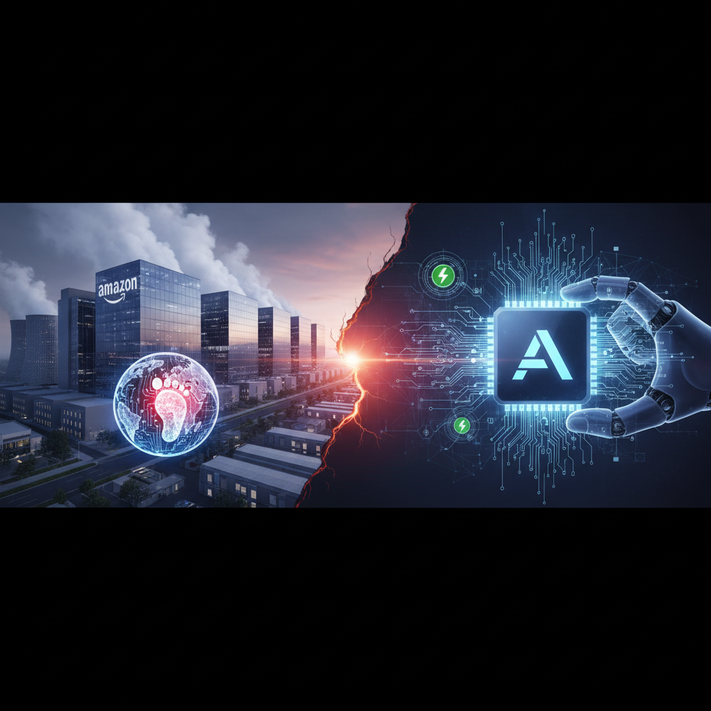 AI's Infrastructure Dilemma: Amazon's Carbon Footprint & Anthropic's Silicon Push