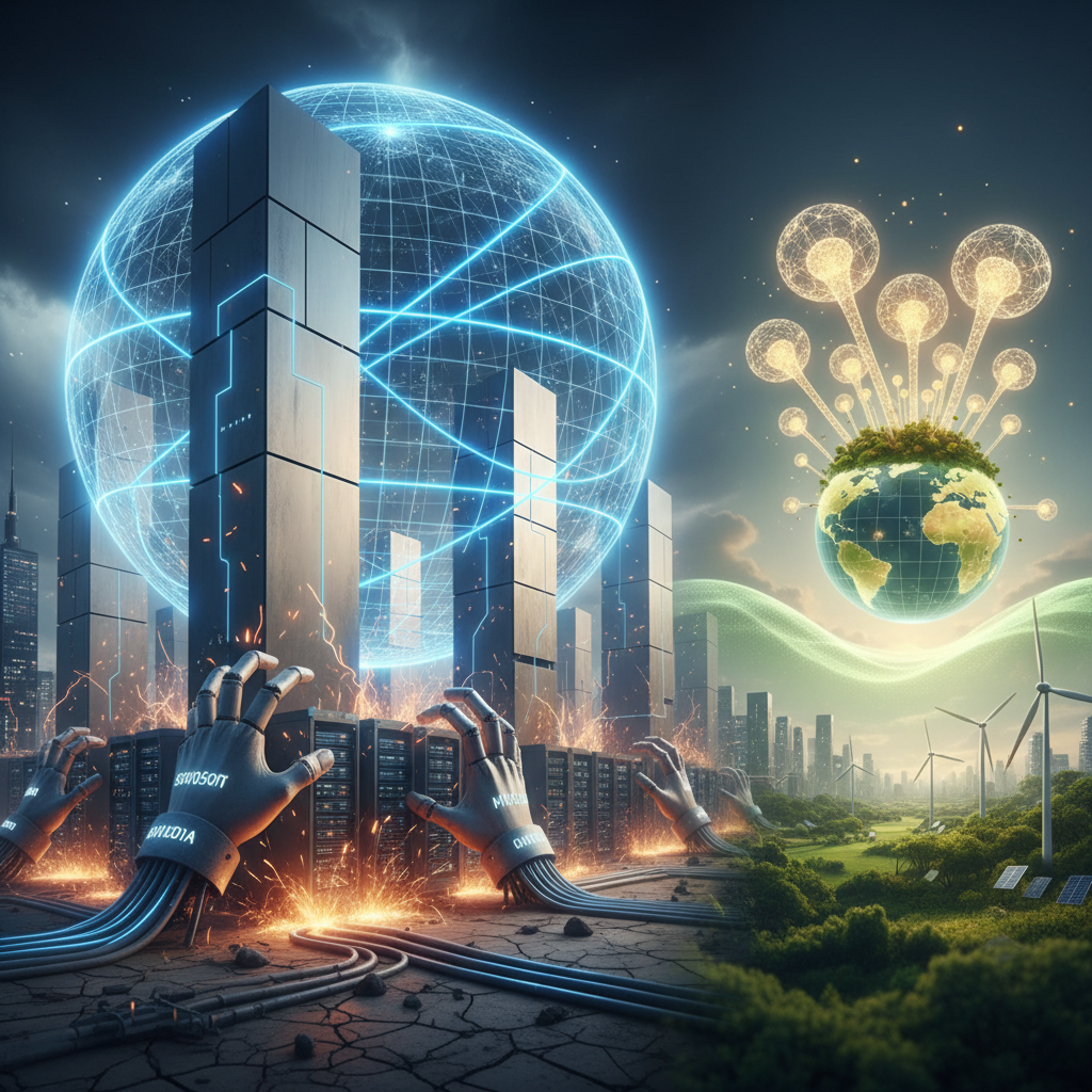 AI's Infrastructure Dilemma: Tech Giants Fight for Power, While Smaller Models Thrive