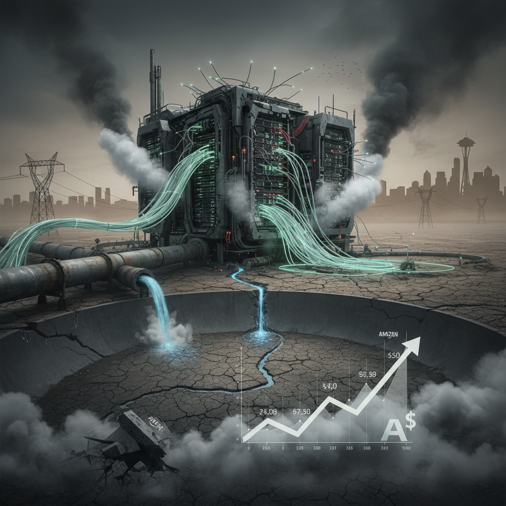 AI's Infrastructure Meltdown: Tech Giants Face Power, Water, and Space Crunch