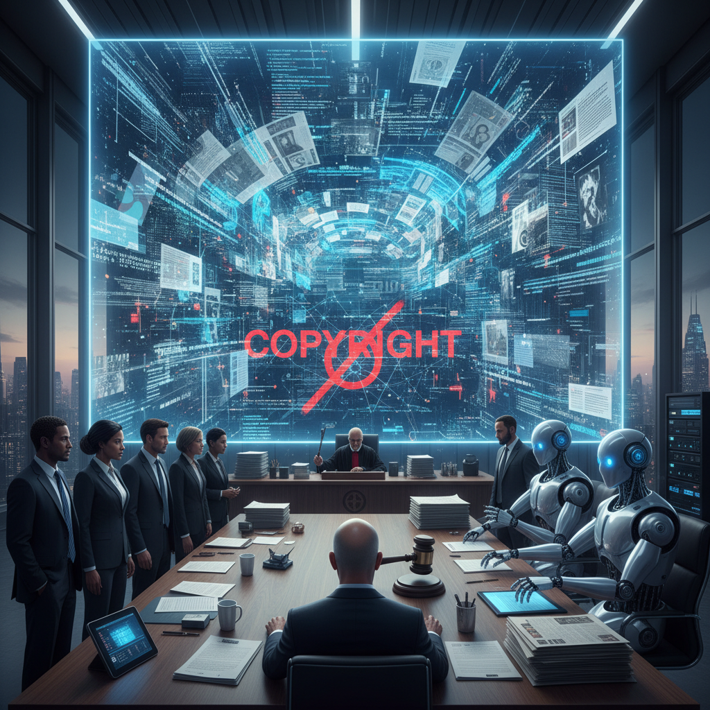 AI's Training Data Dilemma: Copyright Lawsuits Escalate