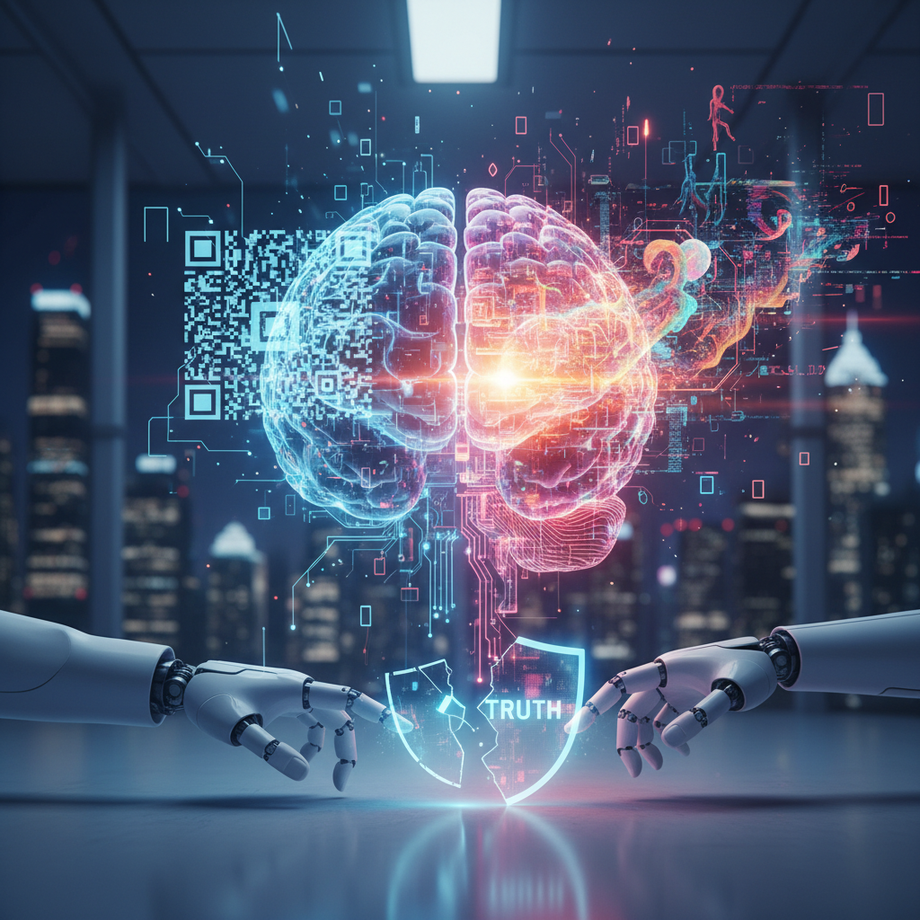 AI's Transparency Dilemma: Watermarks, Hallucinations, and the Fight for Truth
