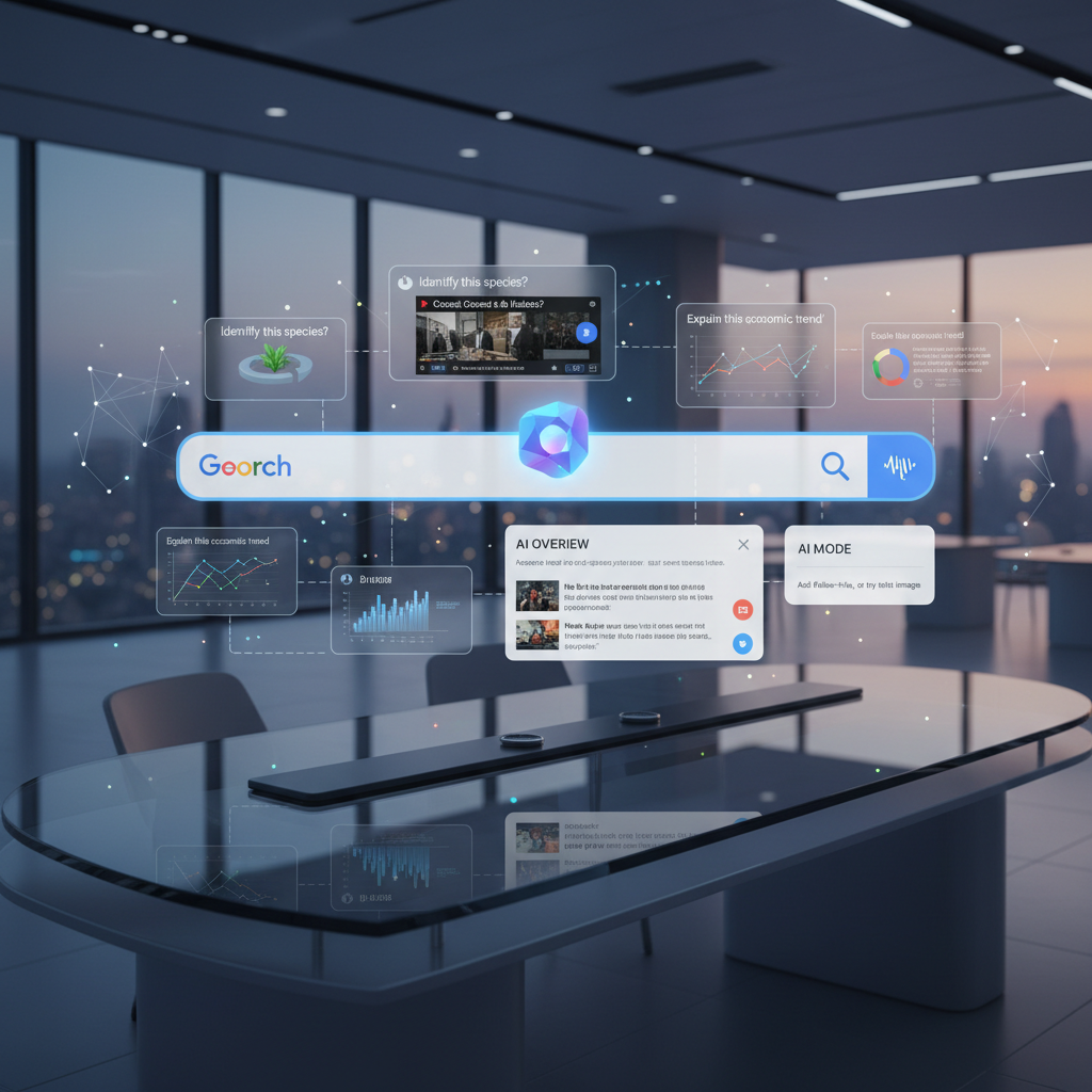 Beyond Keywords: Google's Search Box Reimagined with AI and Multimodality