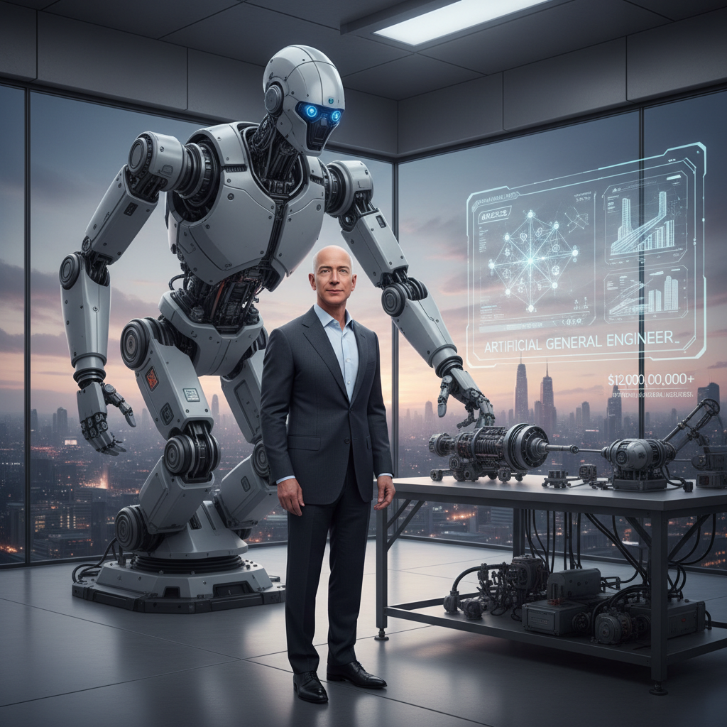 Jeff Bezos' Prometheus: $12B for 'Artificial General Engineer' in Physical World