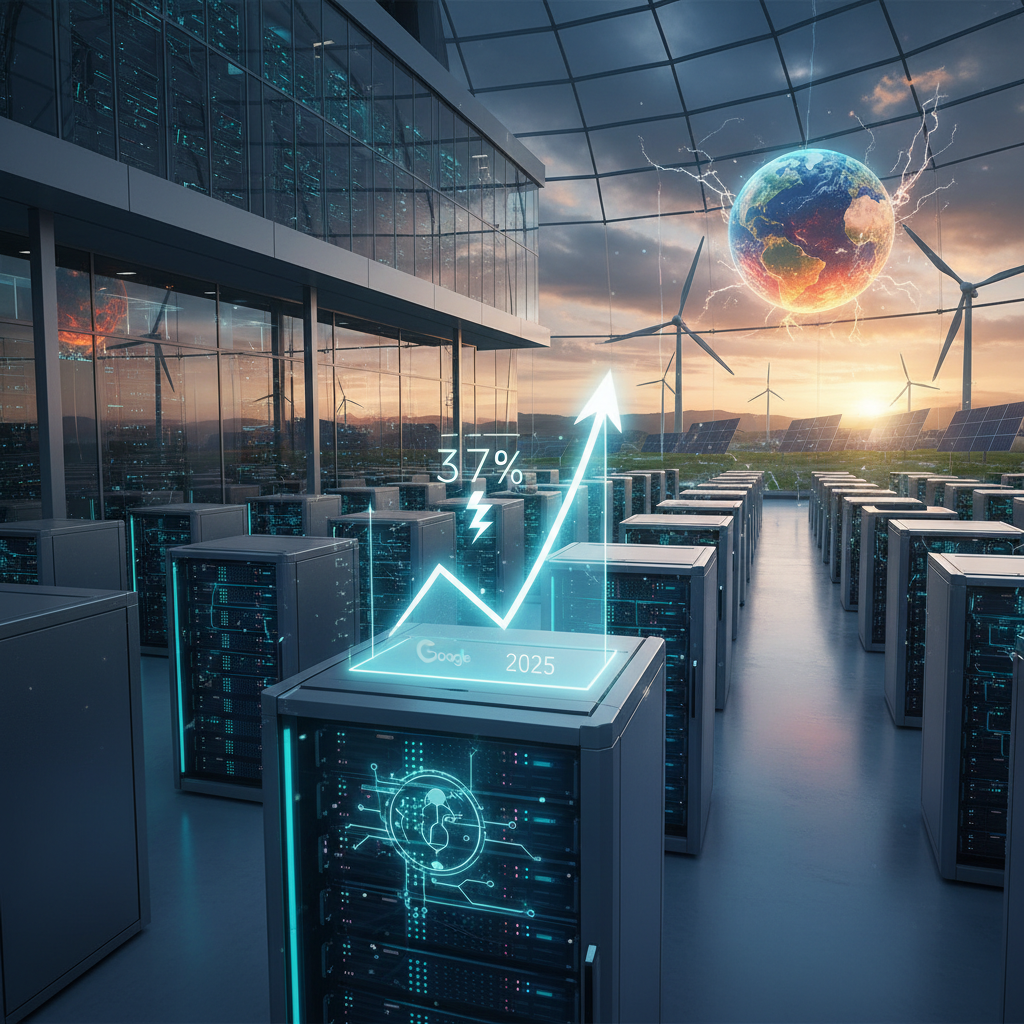 The AI Energy Crisis: Google's 37% Power Spike Signals Looming Showdown