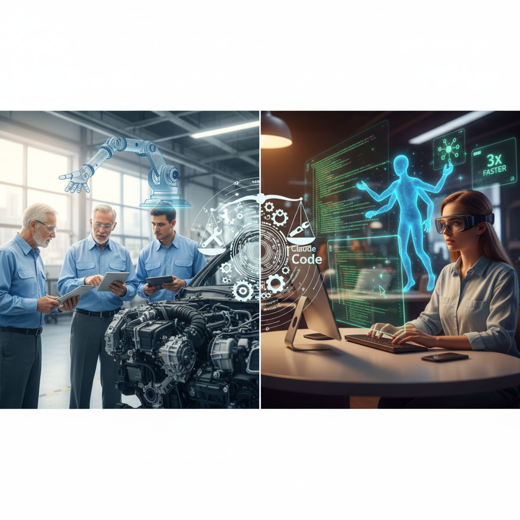 The AI Workforce Paradox: Ford Rehires ‘Gray Beards’ as Claude Codes 3x Faster