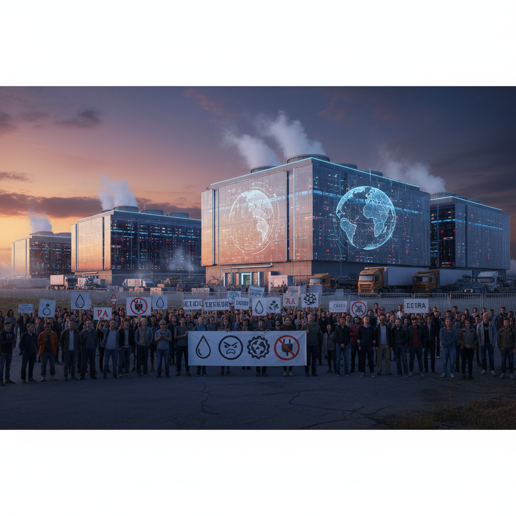 The Collateral Damage of AI: Data Centers Face Global Protest & Resource Crisis
