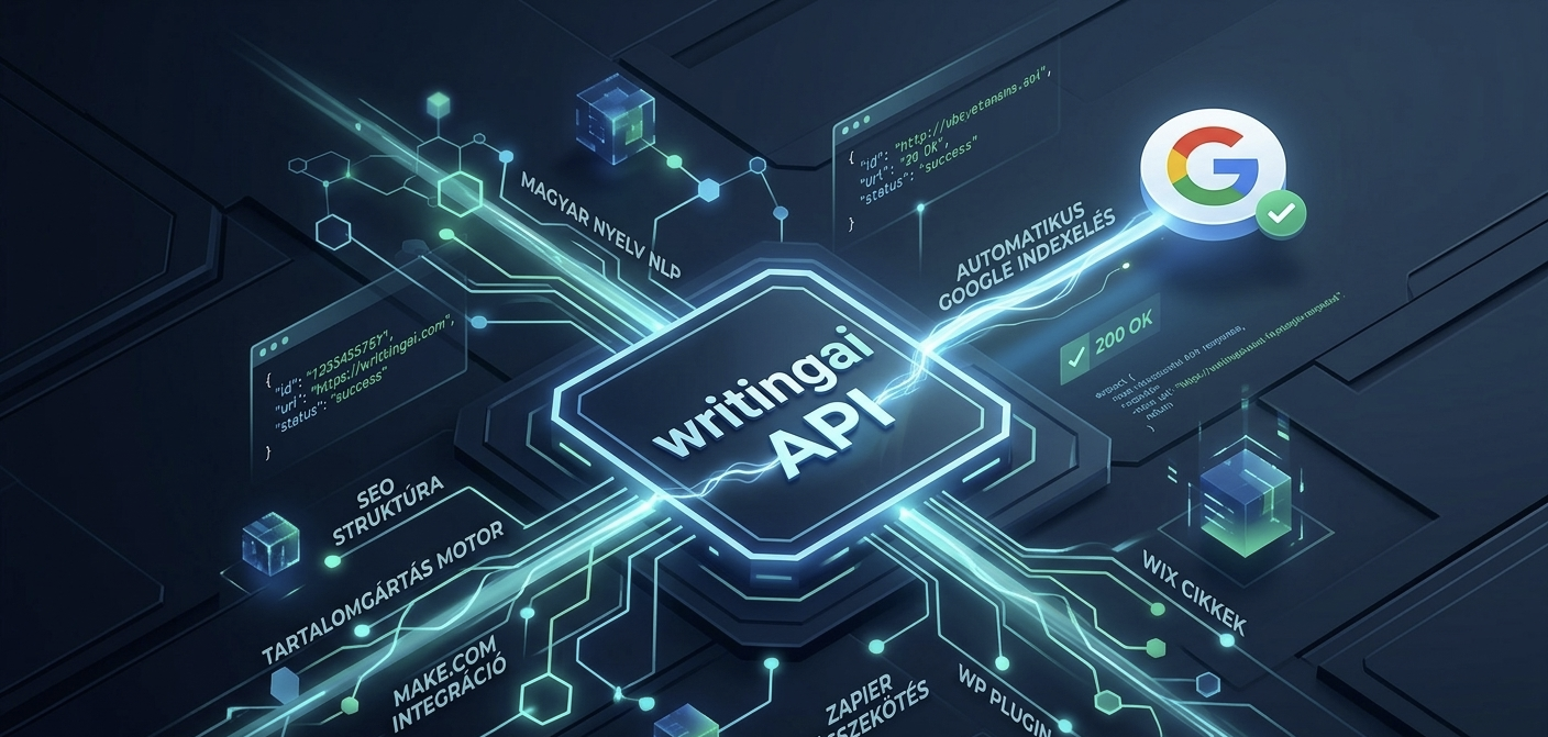 Writingai API megnyílt a fejlesztők lehetősége 